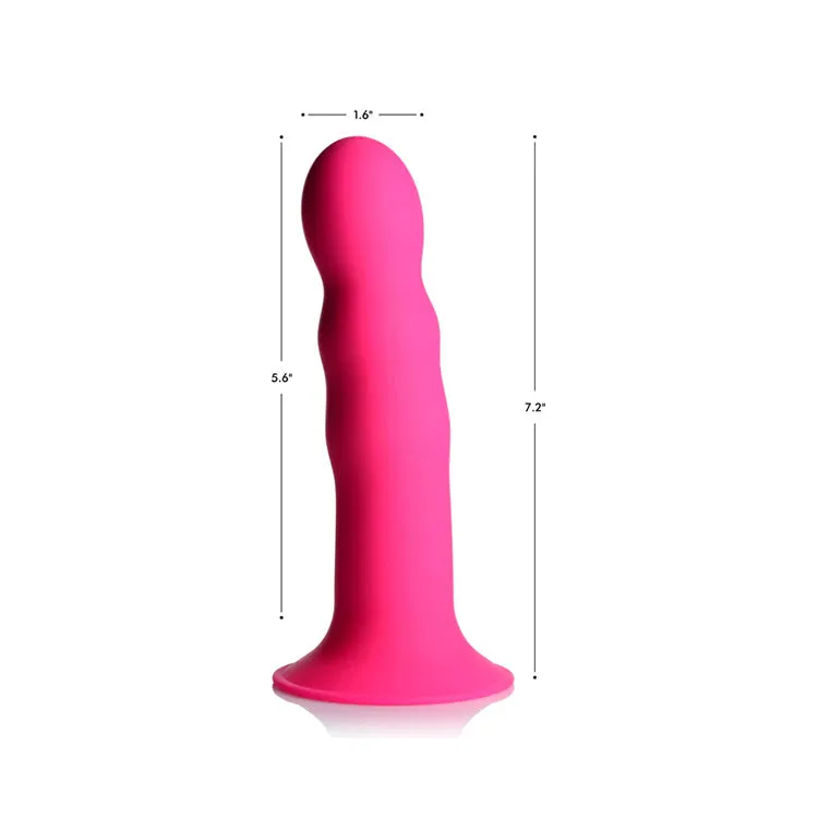 Squeeze-It Wavy 7in Dildo