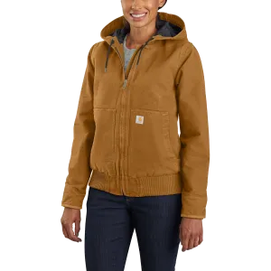 Women's Loose Fit Washed Duck Insulated Active Jac