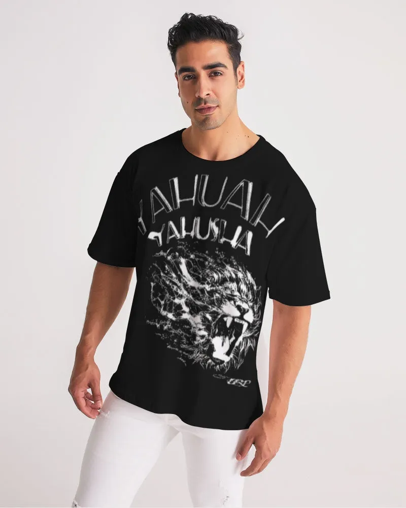 Yahuah Yahusha 01-07  Men's Designer Premium Heavyweight Drop Shoulder T-shirt